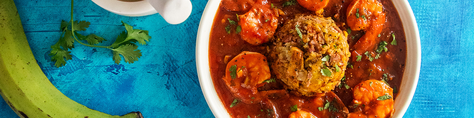 Mofongo con Camarones